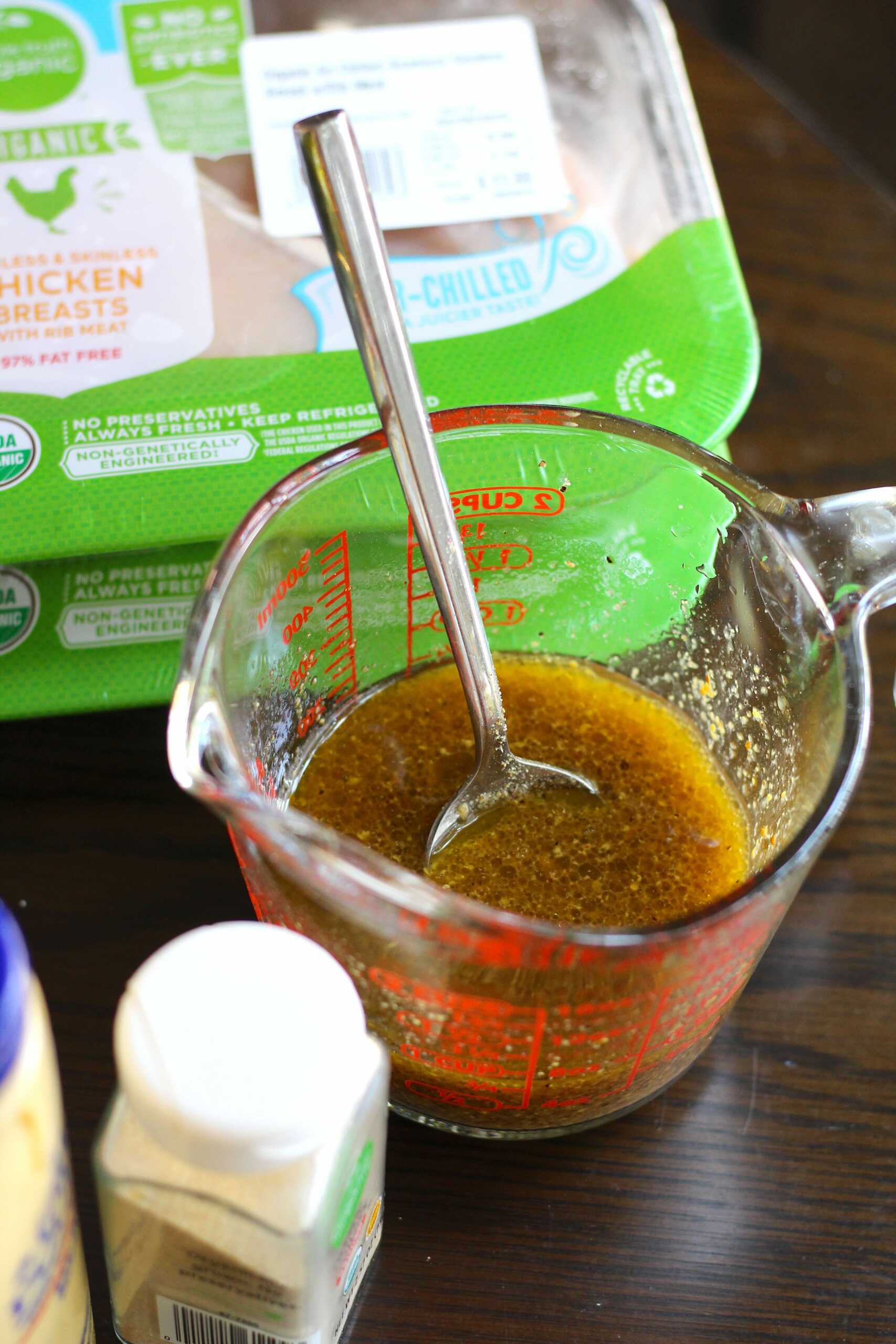 Moms chicken marinade 1