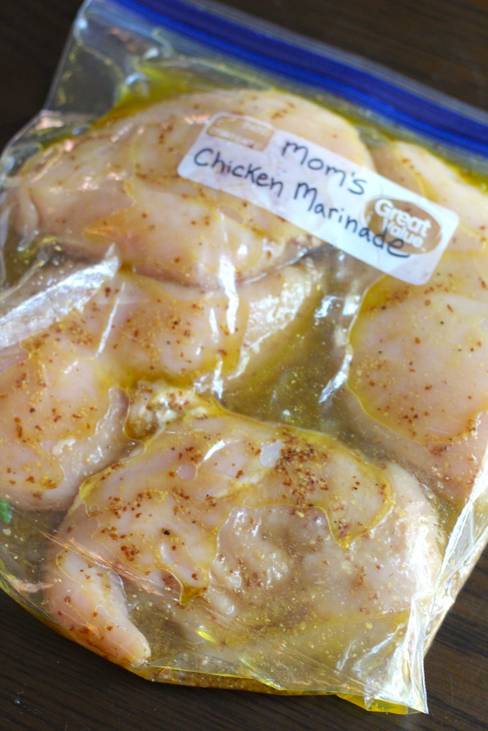 Moms chicken marinade 3