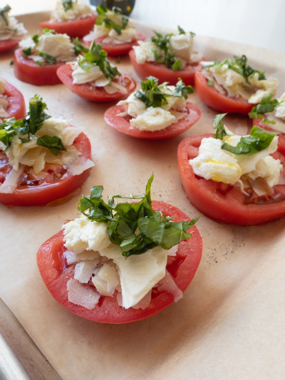 Cheesy Baked Tomatoes