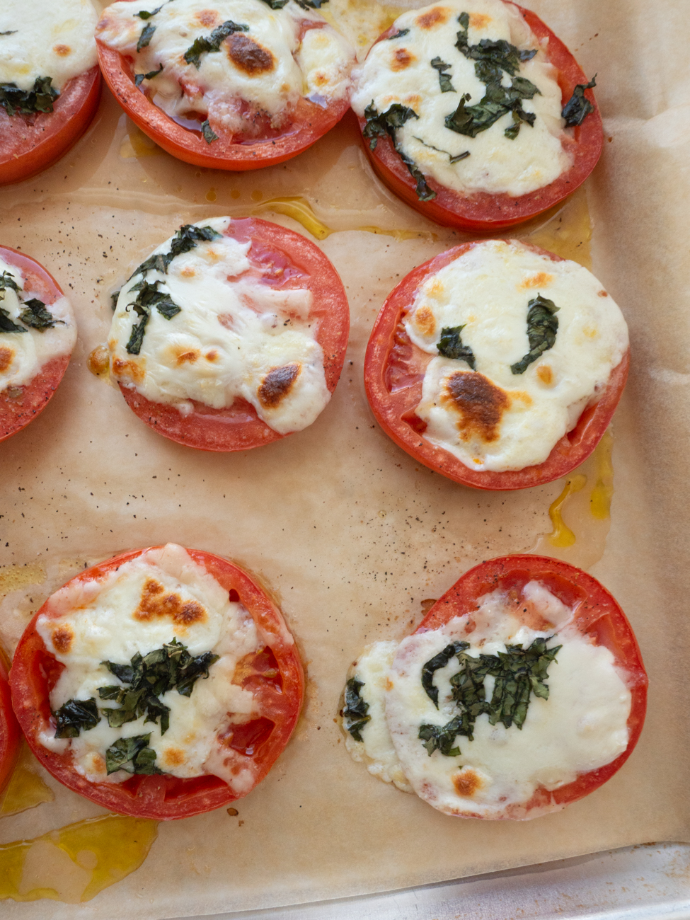 Cheesy Baked Tomatoes