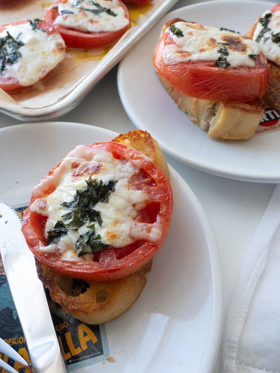 Cheesy Baked Tomatoes