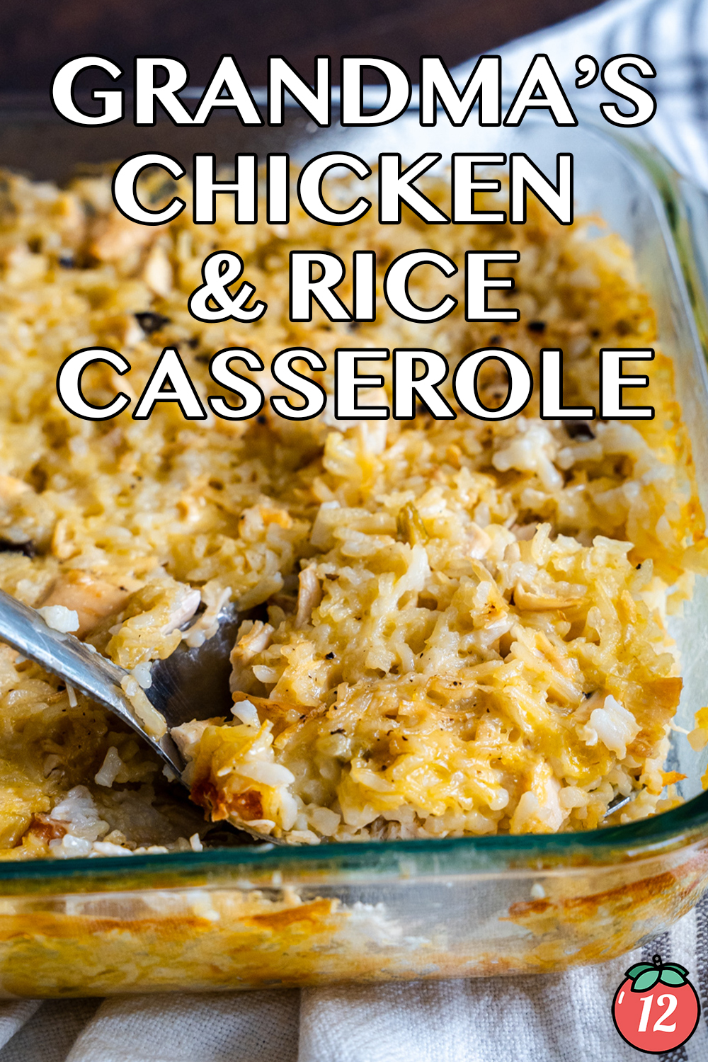 Grandma's Chicken &amp; Rice Casserole-image
