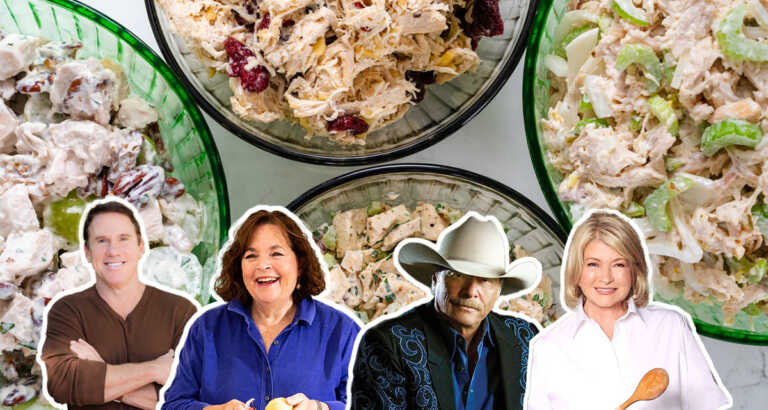 We Tried Four Celebrity Chicken Salad Recipes to Find the Best One