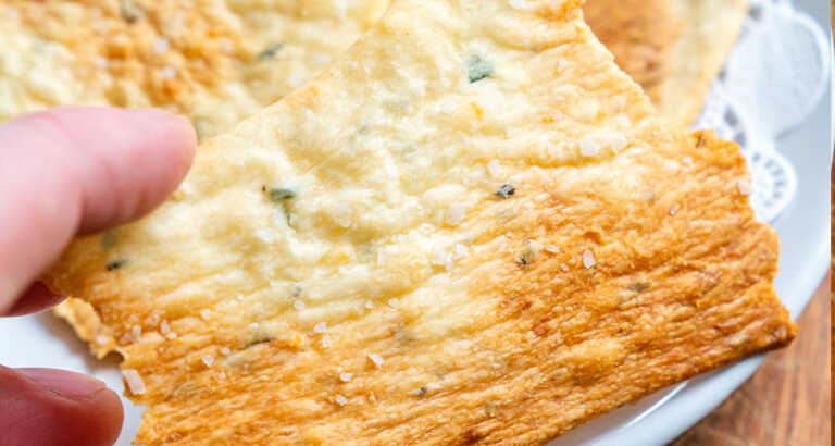 Olive Oil Rosemary Crackers