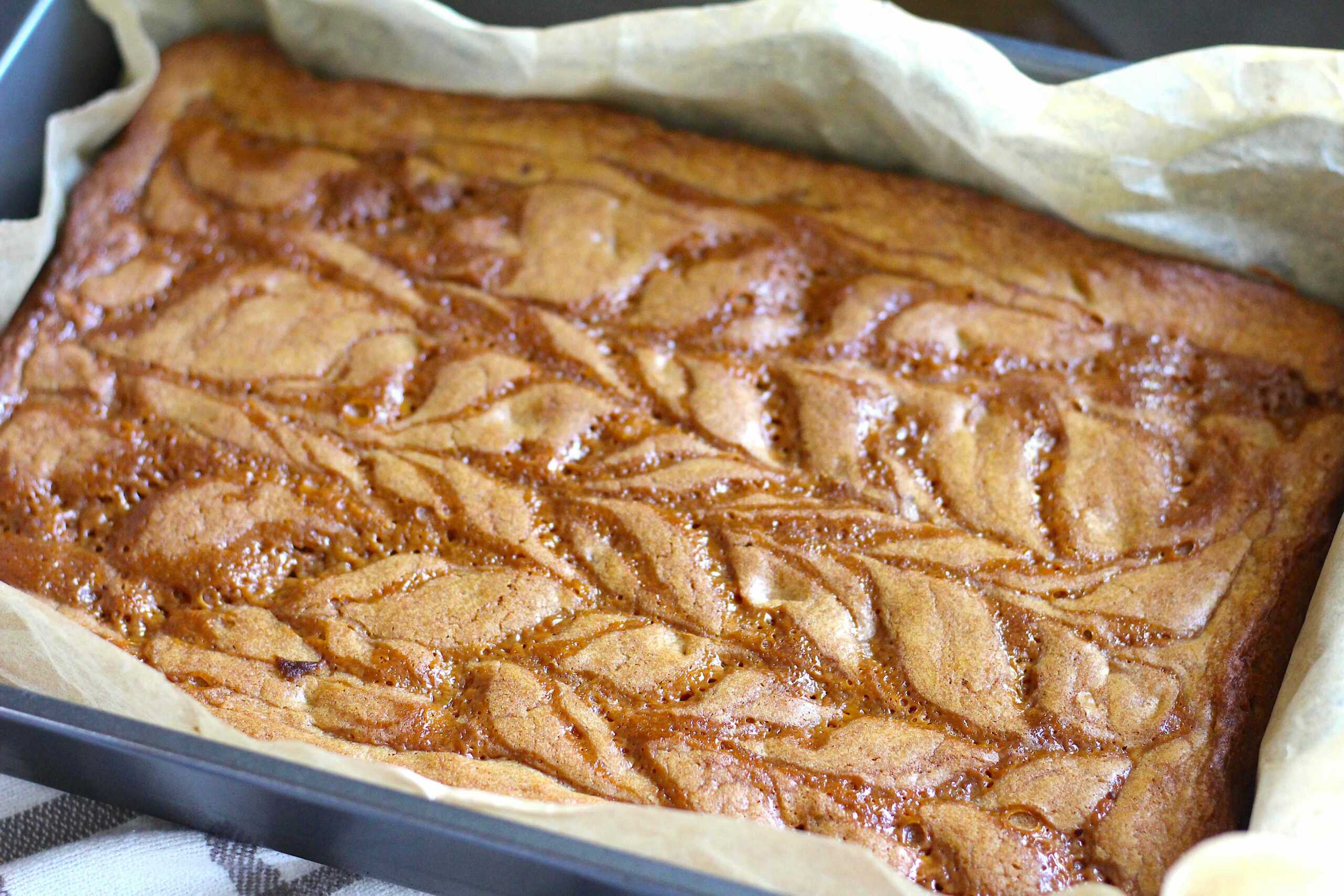 Salted Caramel Blondies 2