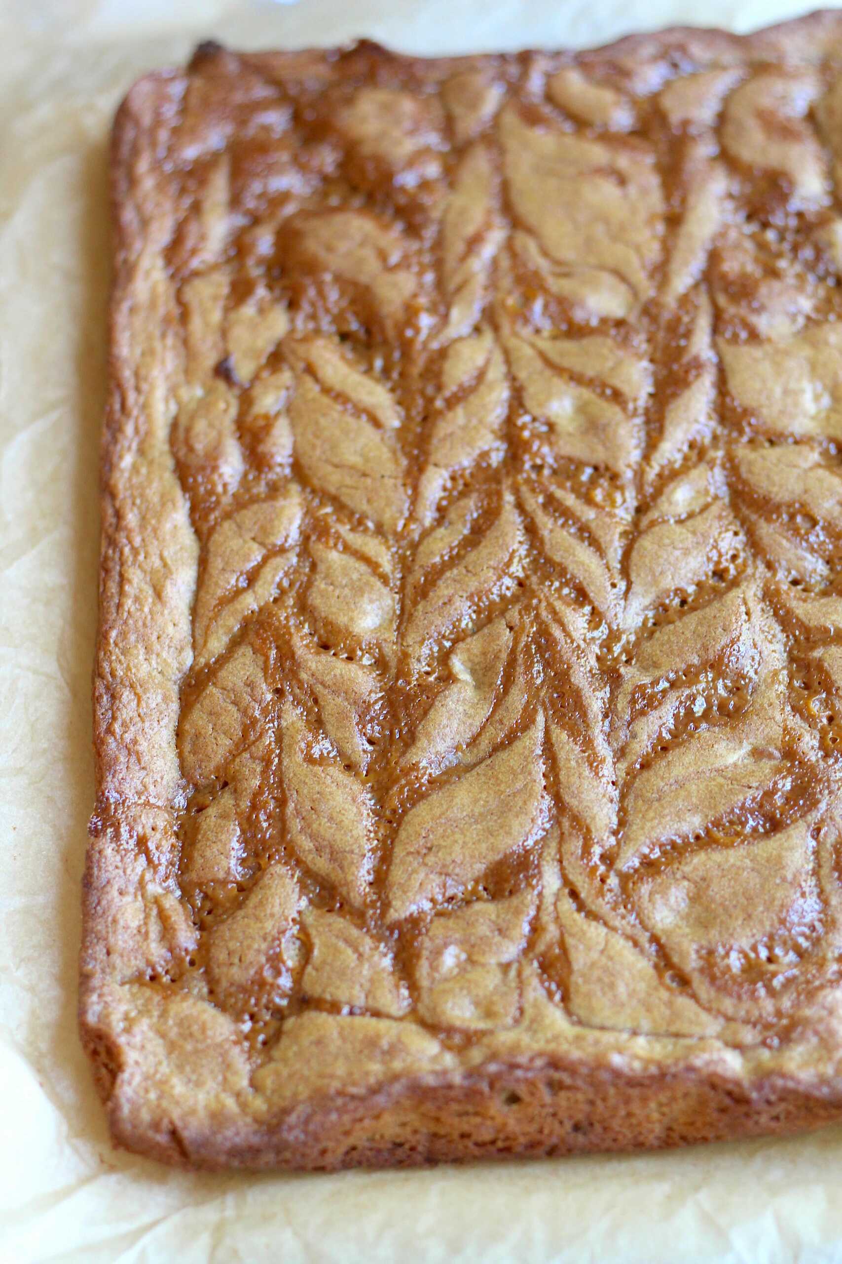 Salted Caramel Blondies 3