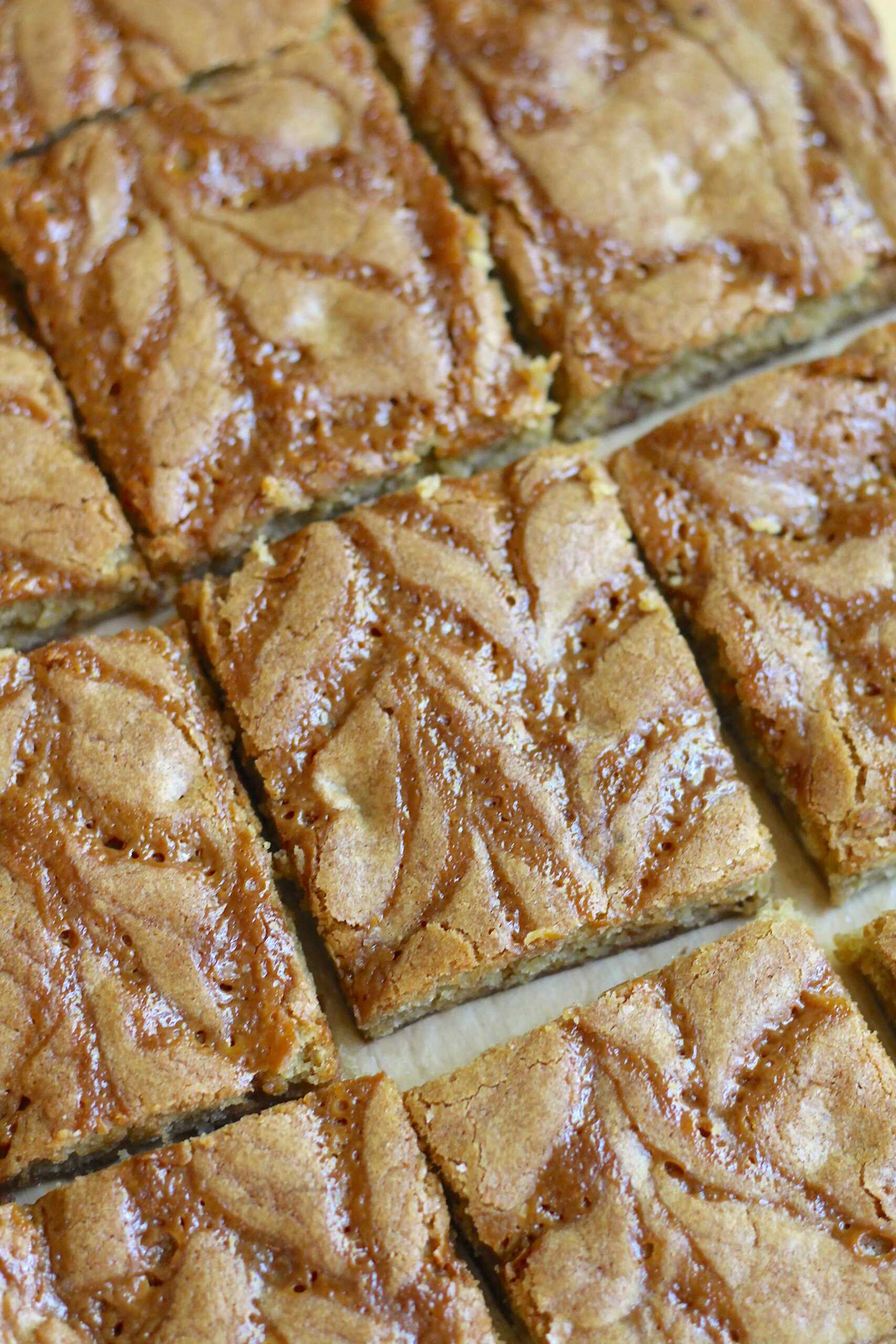 Salted Caramel Blondies 4