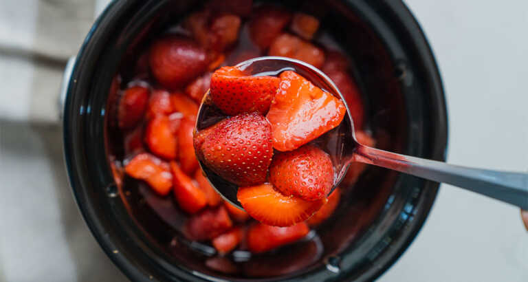 Slow Cooker Strawberries