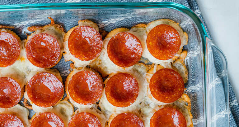Pepperoni Pizza Crackers