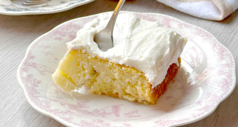 No Egg Vanilla Cake