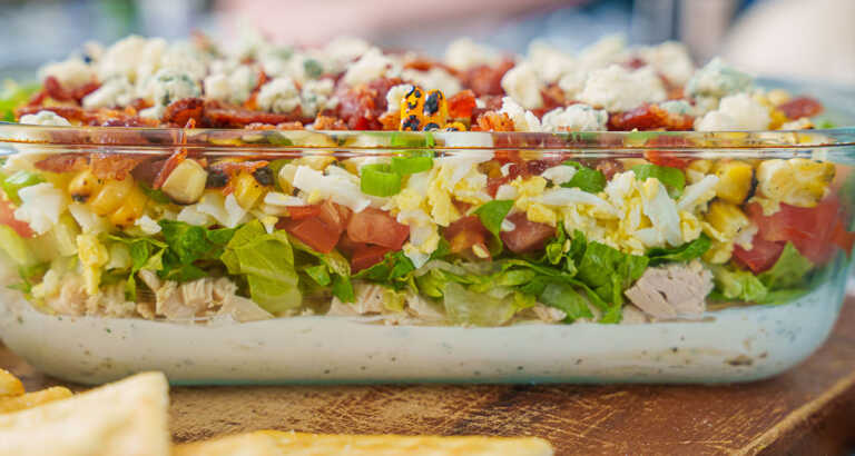 7 Layer Cobb Salad Dip