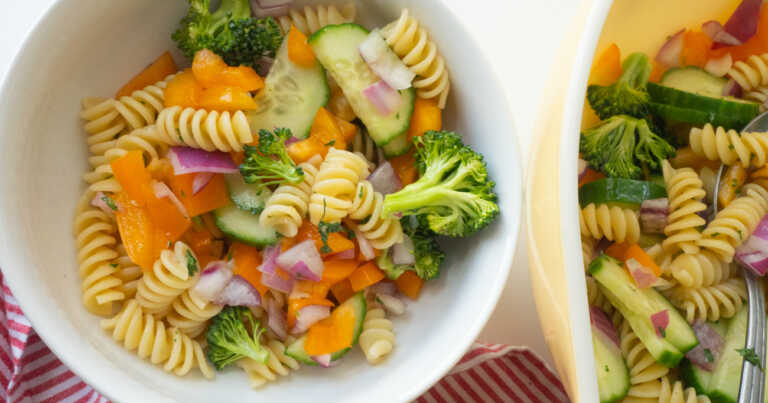 Sweet and Sour Pasta Salad