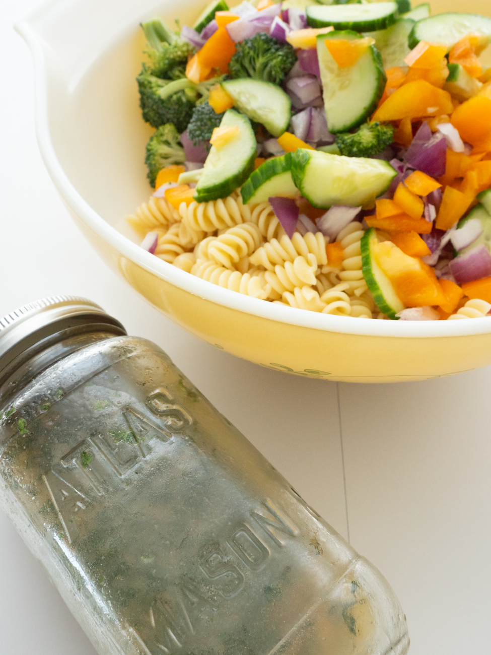 Sweet and Sour Pasta Salad