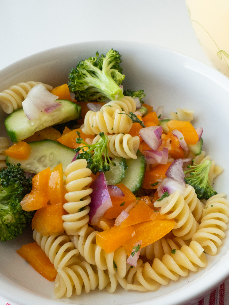 Sweet and Sour Pasta Salad