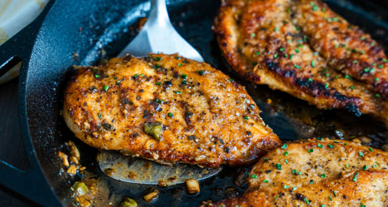 Skillet Chicken Piccata