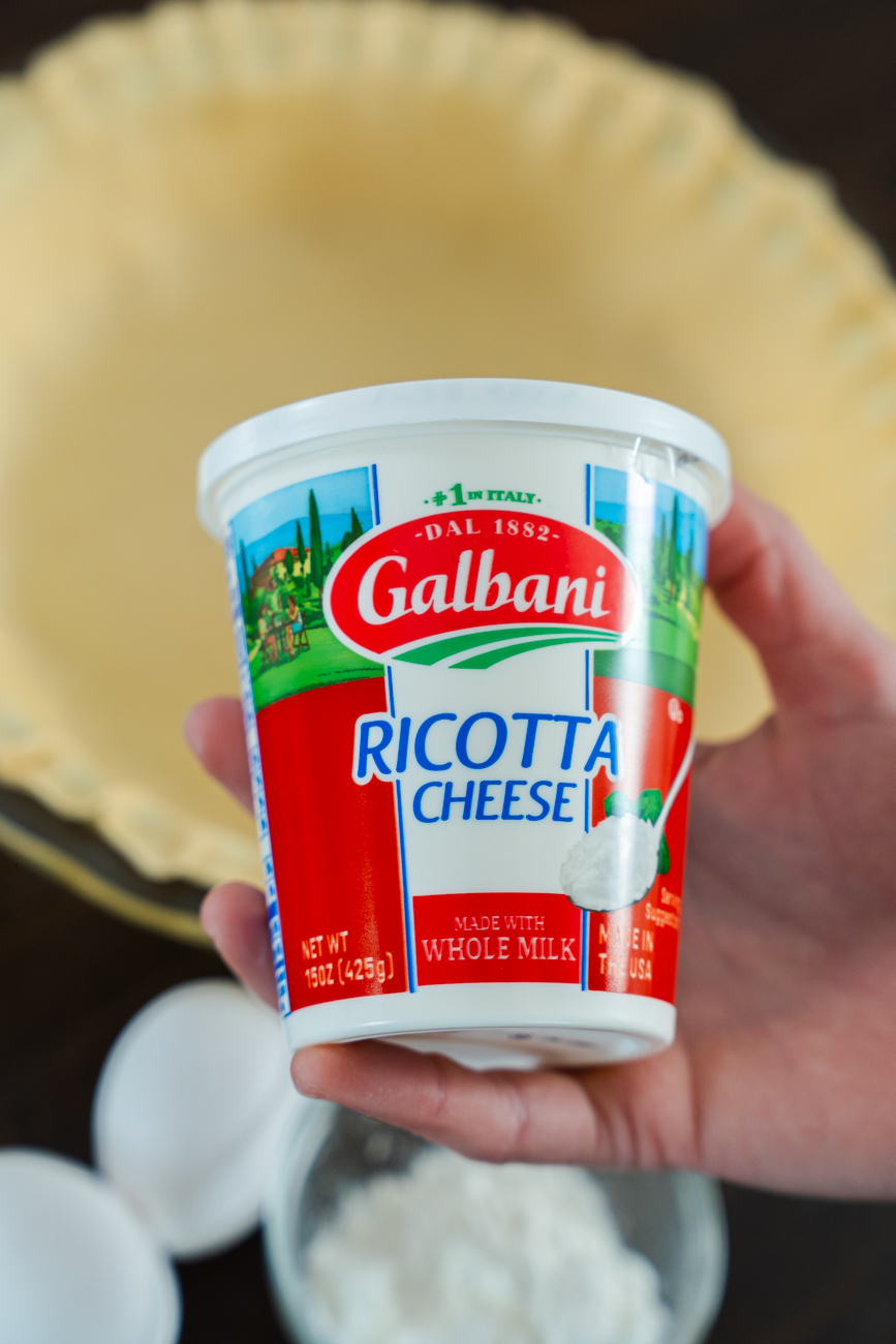 Ricotta Pie Vertical 2