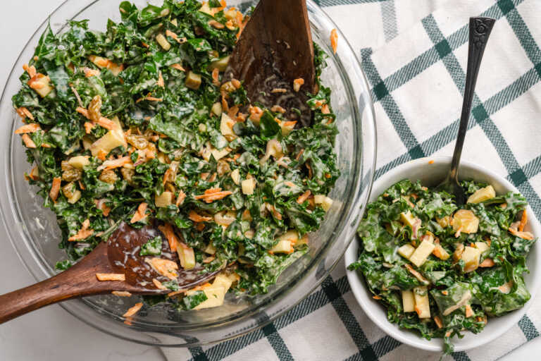 Aunt Karen’s Kale Salad