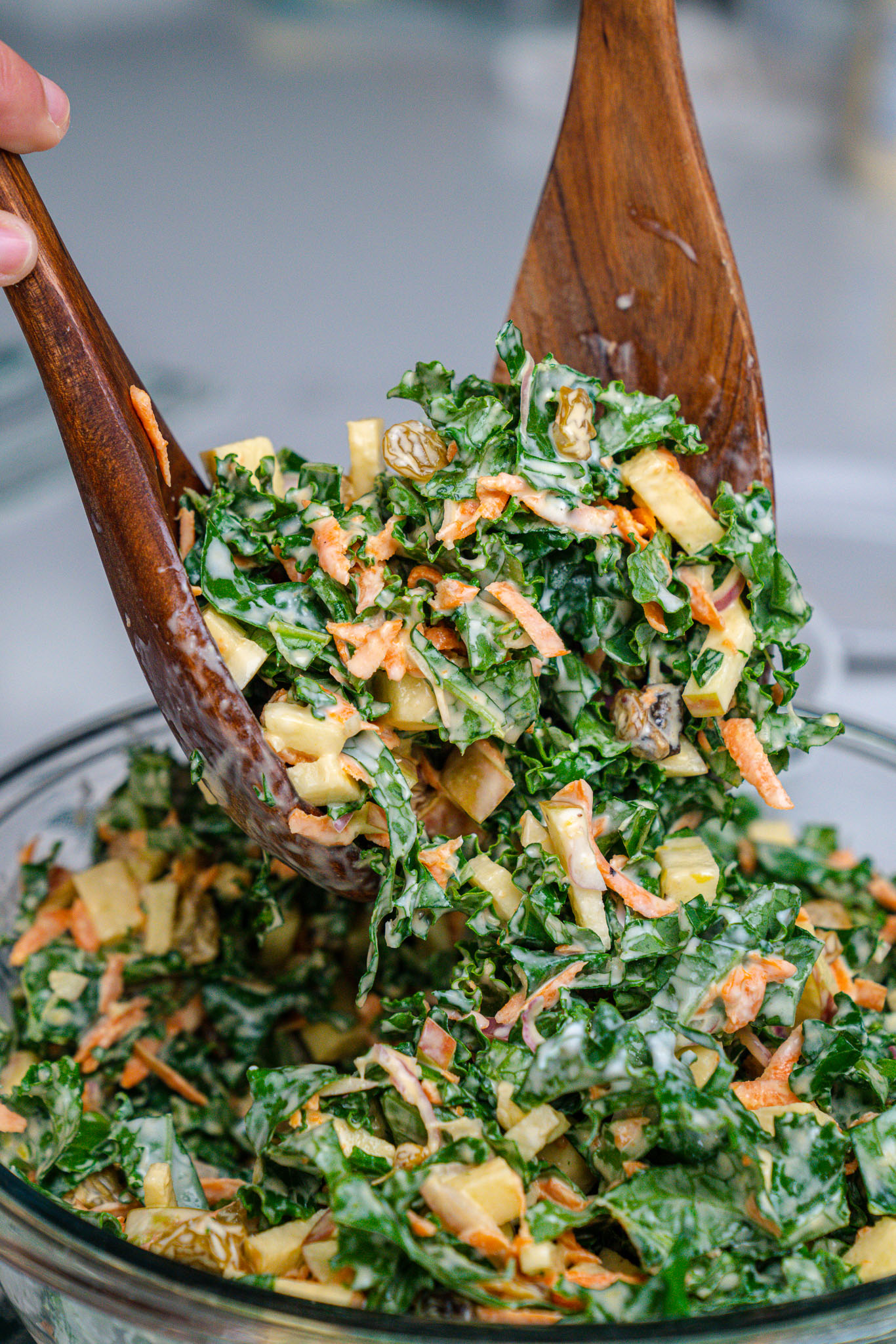 Aunt Karen's Kale Salad Vert-15