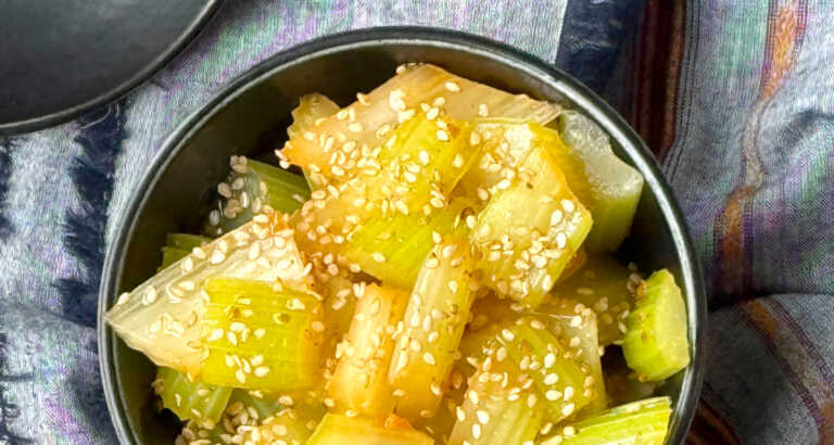 Sesame Celery Salad