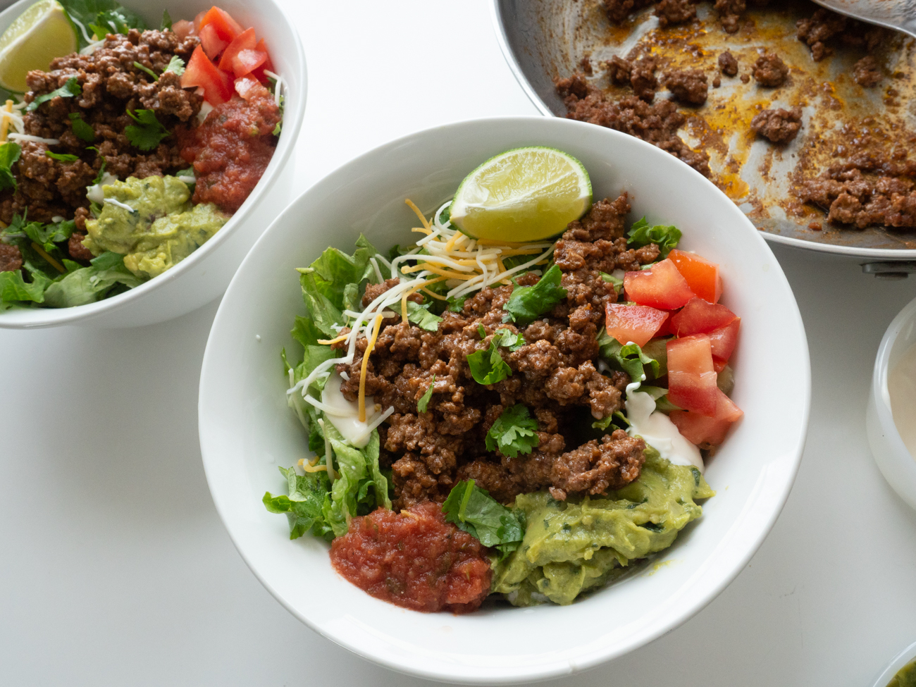 Low Carb Taco Bowls