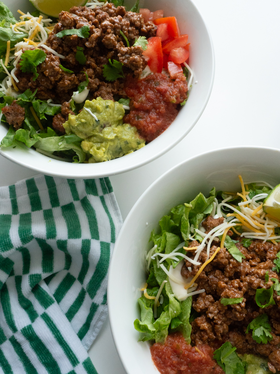 Low Carb Taco Bowls