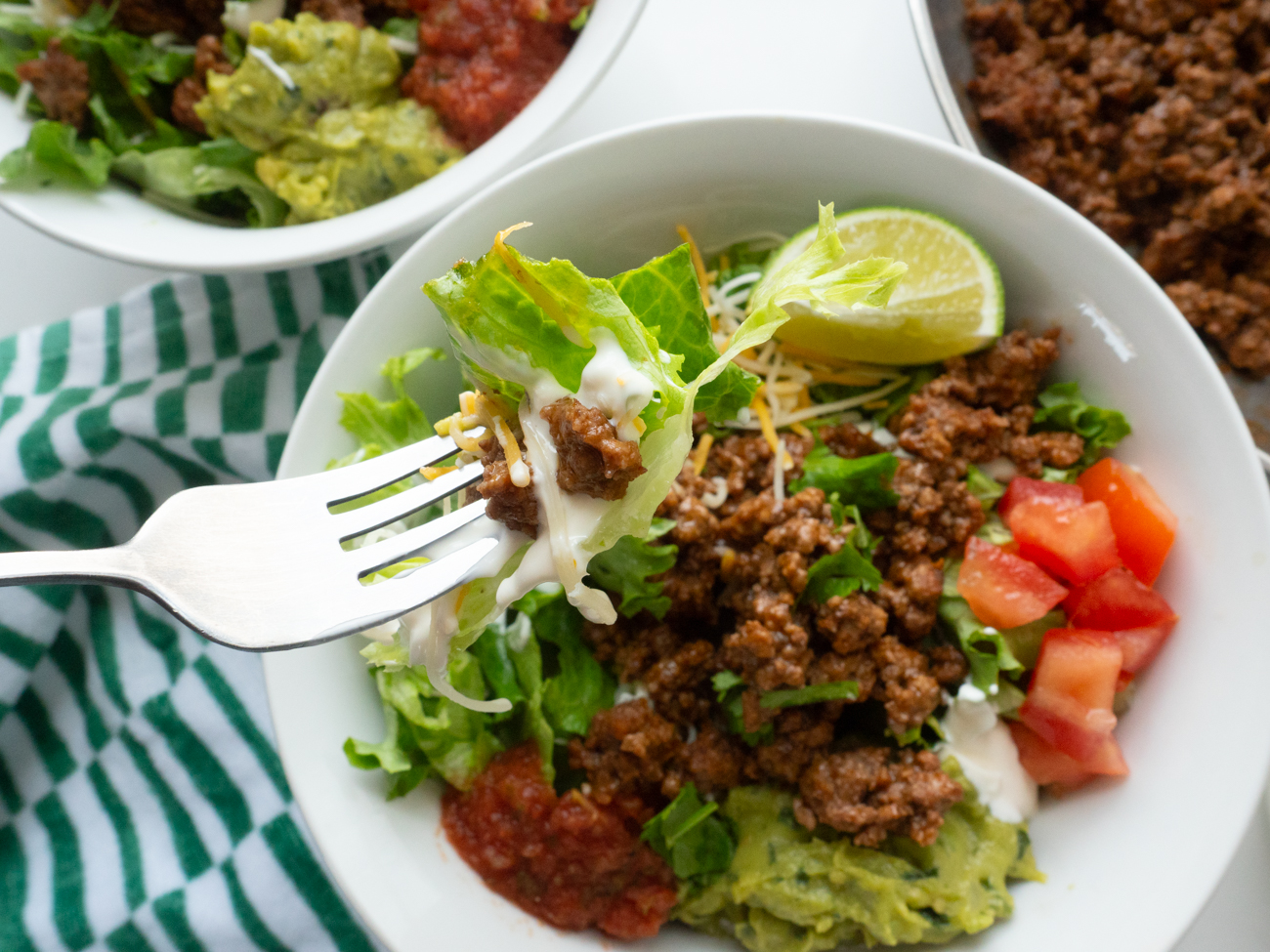 Low Carb Taco Bowls