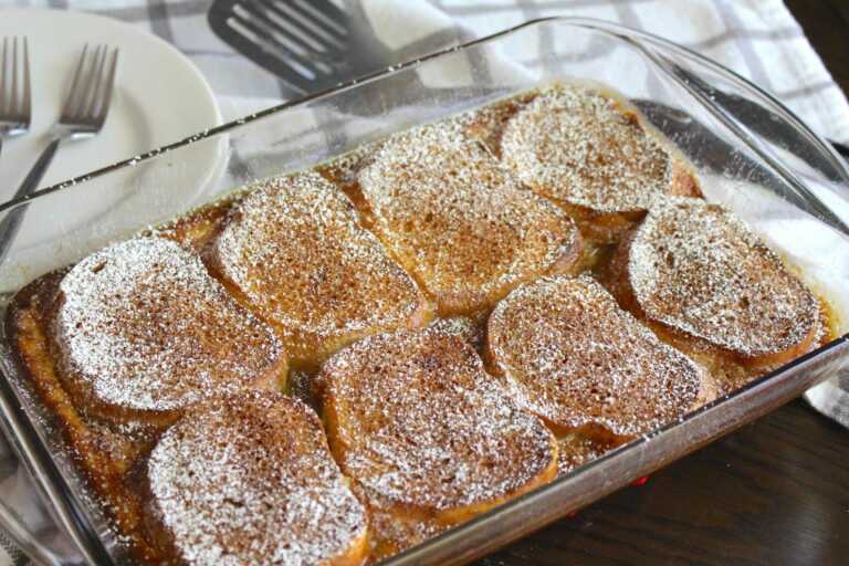 Caramel-Bottom French Toast Bake