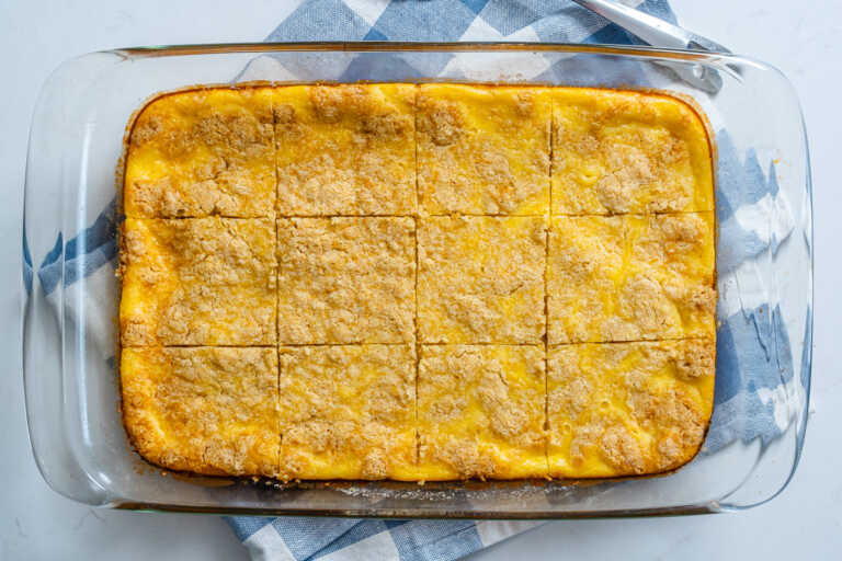 Ricotta Crumb Bars
