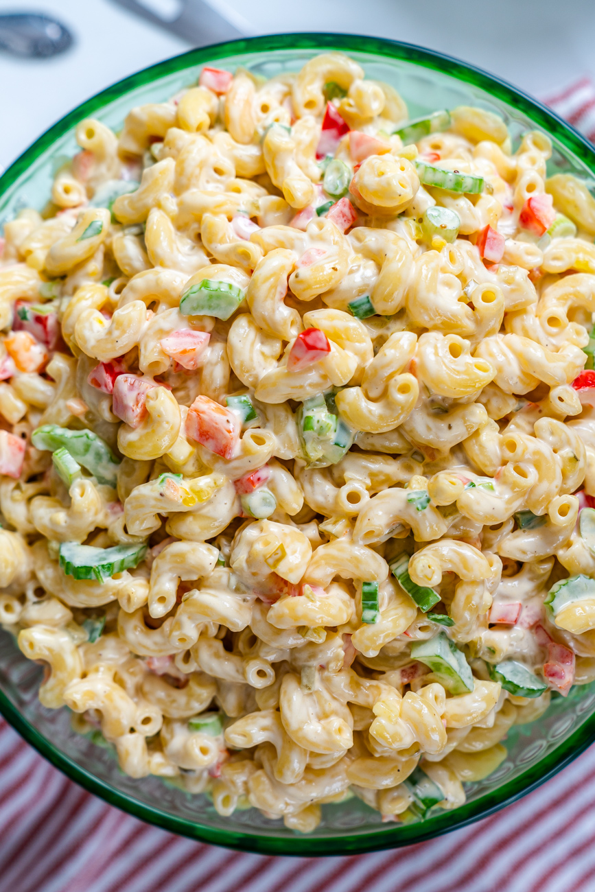 Honey Mustard Macaroni Salad Vertical 10