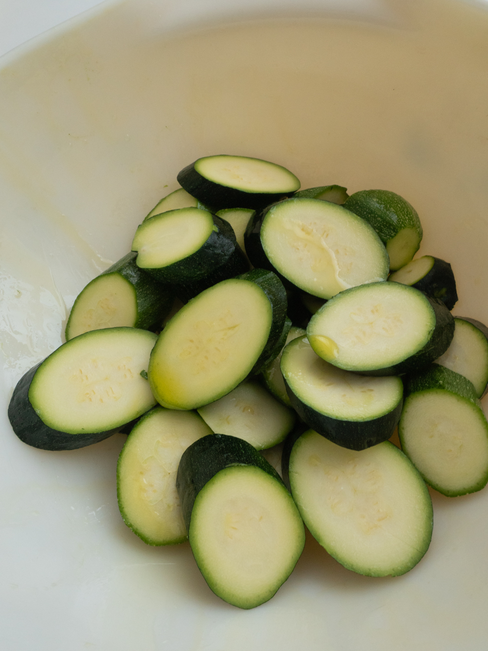 Charred Zucchini with Feta