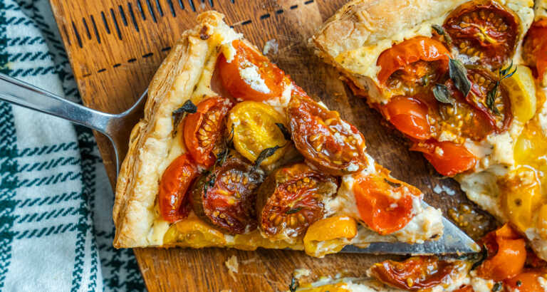 Cherry Tomato Tart