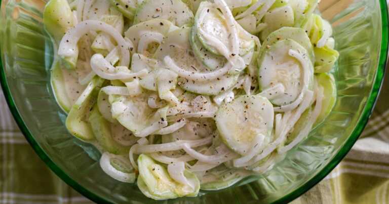 Creamy Cucumber Salad