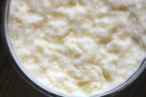 Brazilian coconut pudding 11