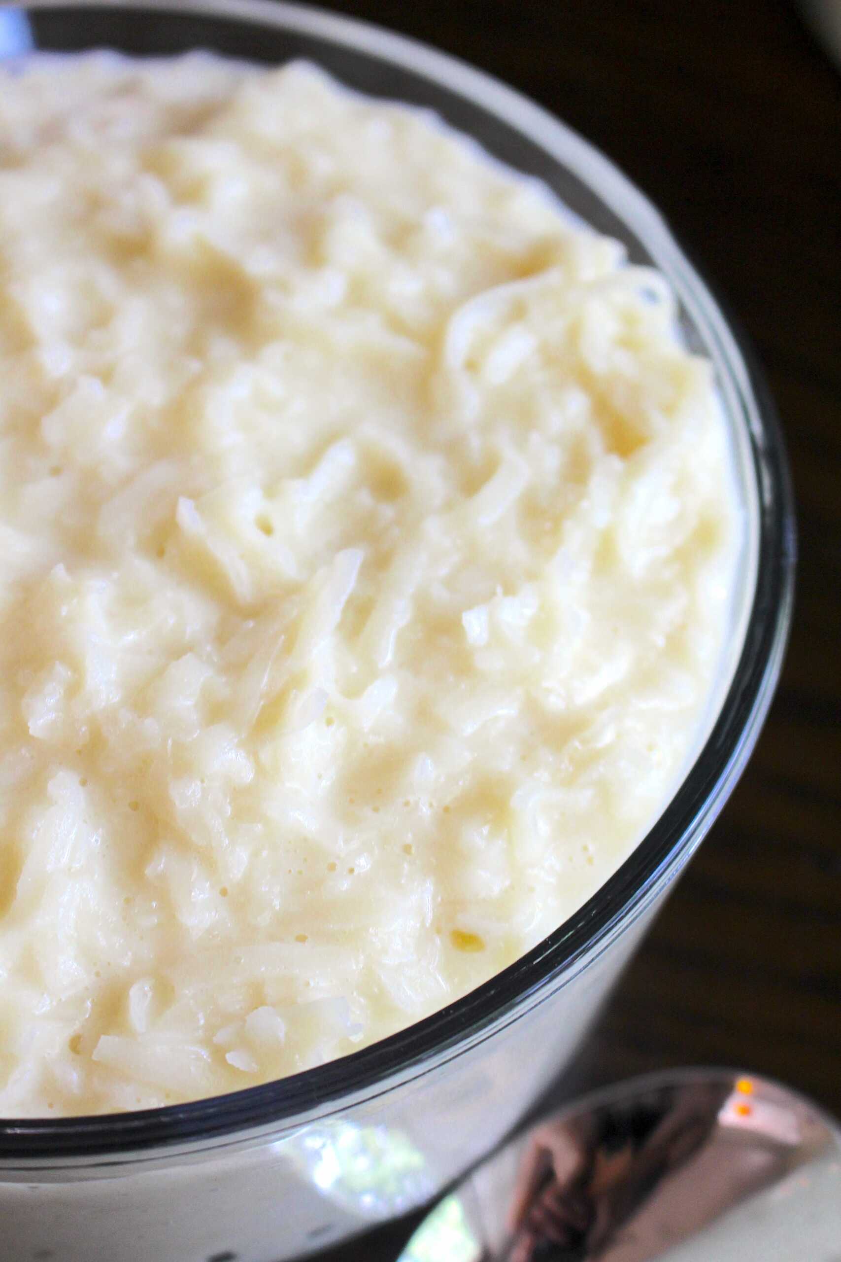 Brazilian coconut pudding 4