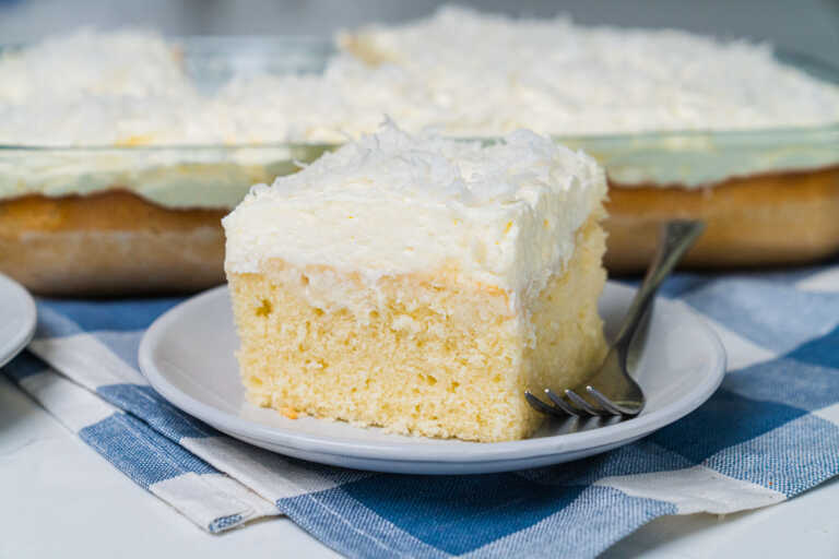 Coconut Cloud Cake