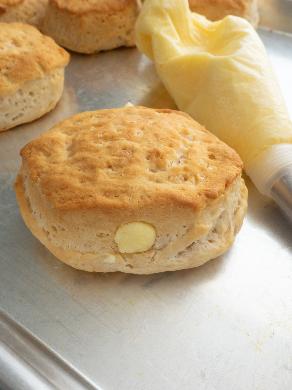 Bavarian Cream Biscuits