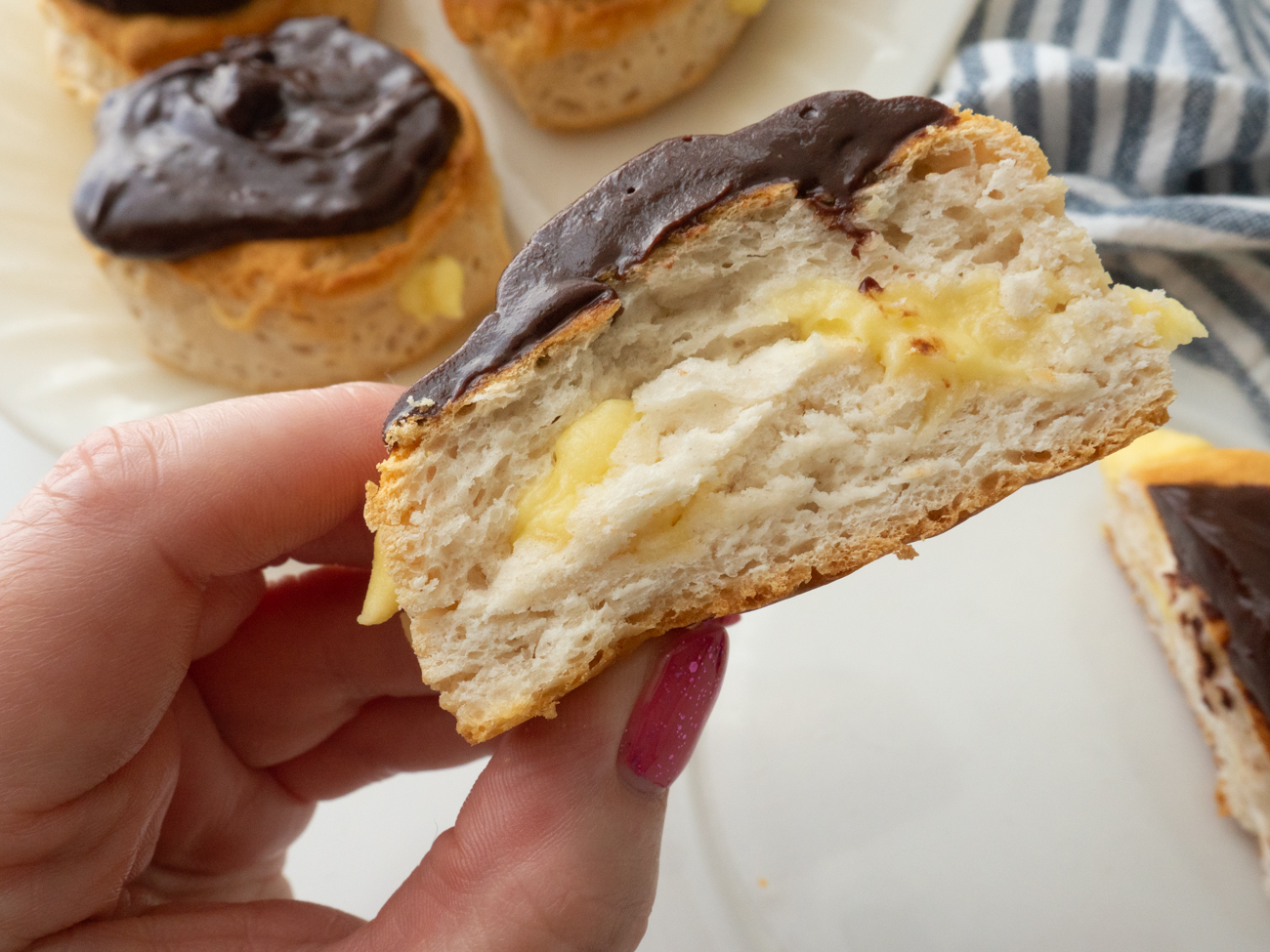 Bavarian Cream Biscuits