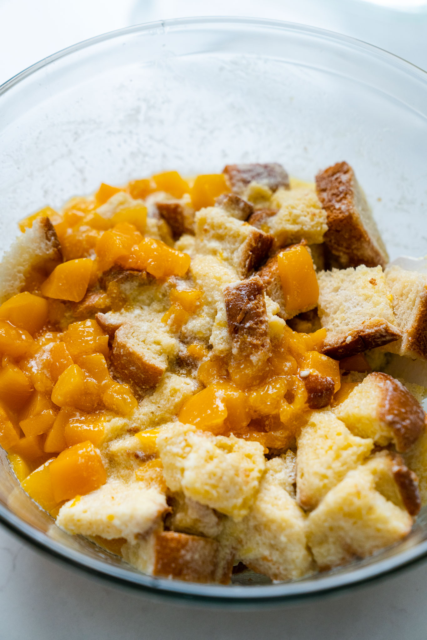 Baked Peach Pudding Vert-20