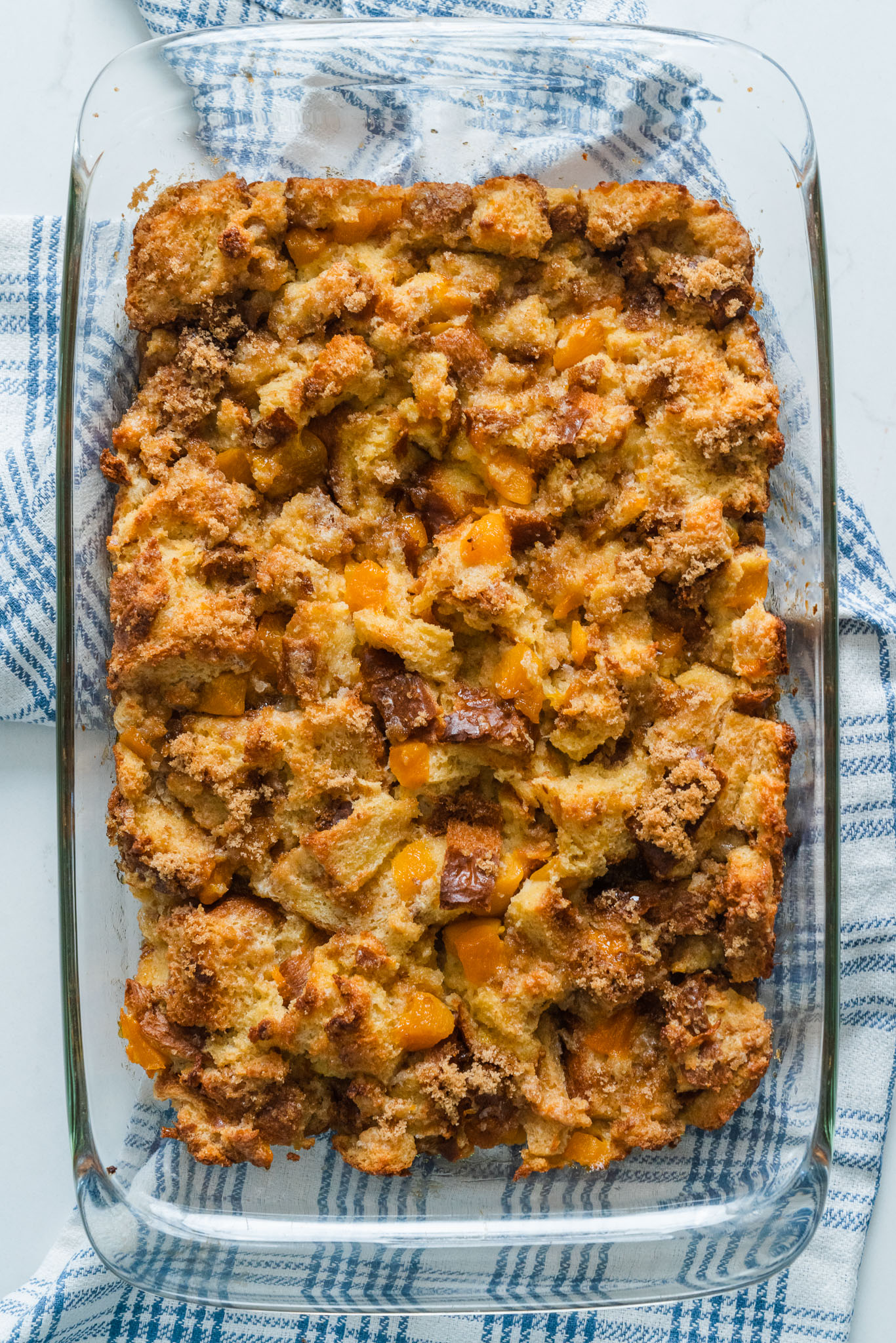 Baked Peach Pudding Vert-15