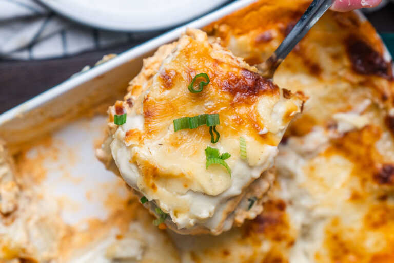 Buffalo Chicken Lasagna