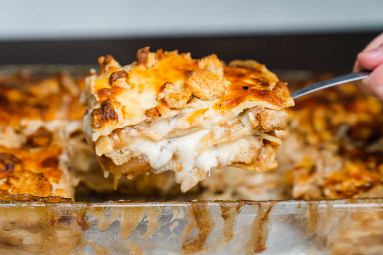 French Onion Lasagna