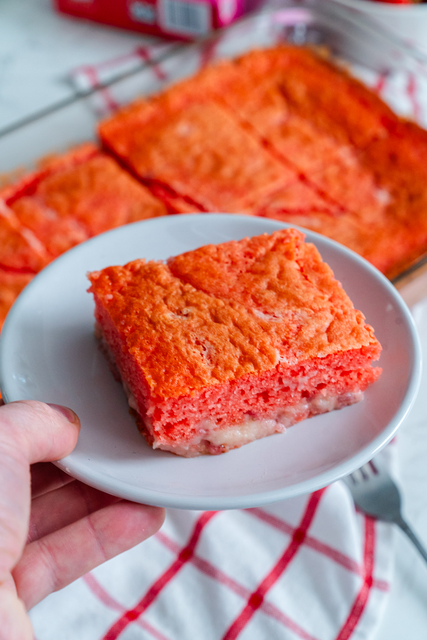 Strawberry Earthquake Cake Vertical 17