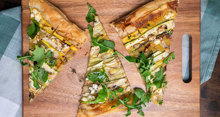 Easy Summer Squash Tart