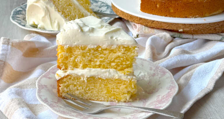 French Vanilla Butter Cake