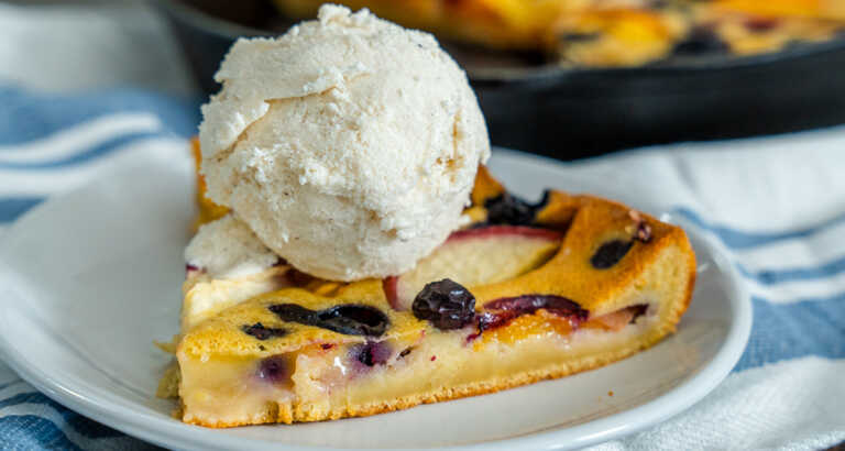 French Fruit Clafoutis