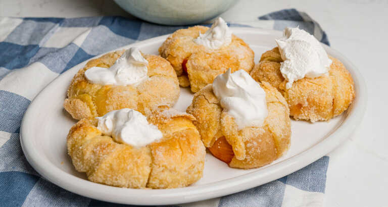 Peach Puff Ring-a-lings