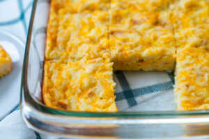 Cheese Baked Pudding Horizontal 2