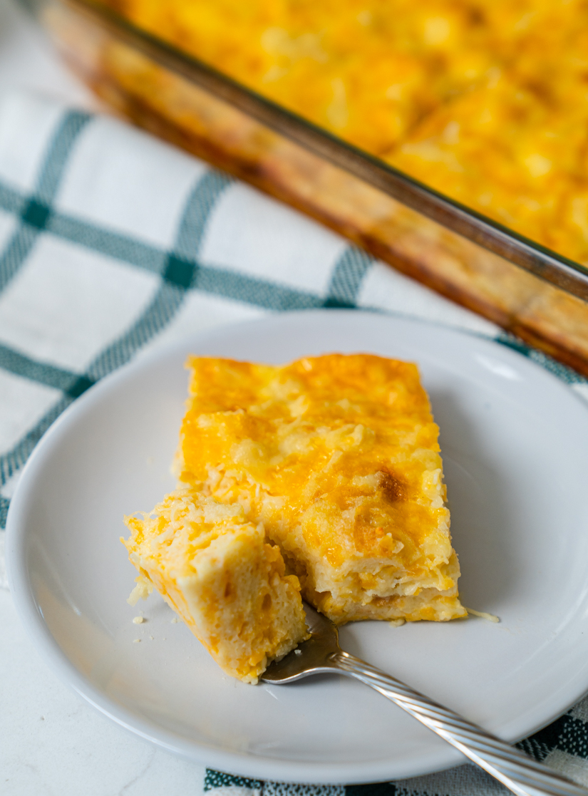 Cheese Baked Pudding Vertical 10