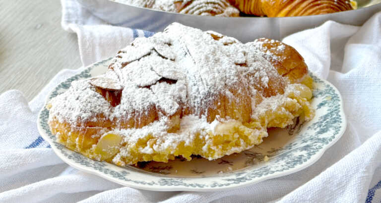 Almond Stuffed Croissants