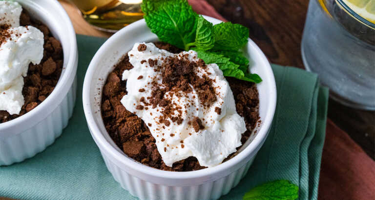 Chocolate Flower Cups